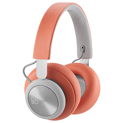 B&O PLAY by Bang & Olufsen Beoplay H4 Wireless Bluetooth Full-Size Headphones Tangerine